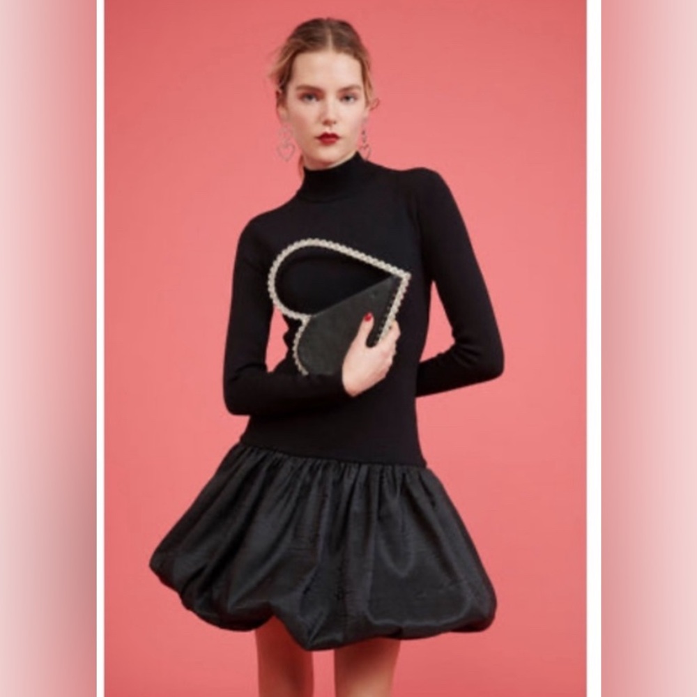 Rachel Parcell Black Mini Dress